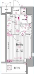 阪東橋駅 徒歩4分 7階の物件間取画像